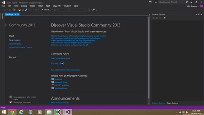 fully functional Visual Studio